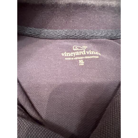 Vineyard Vine Navy Polo Boys XL - Picture 4 of 6